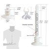 Flameless Candles with Remote Timers for Window 6PCS Battery Window