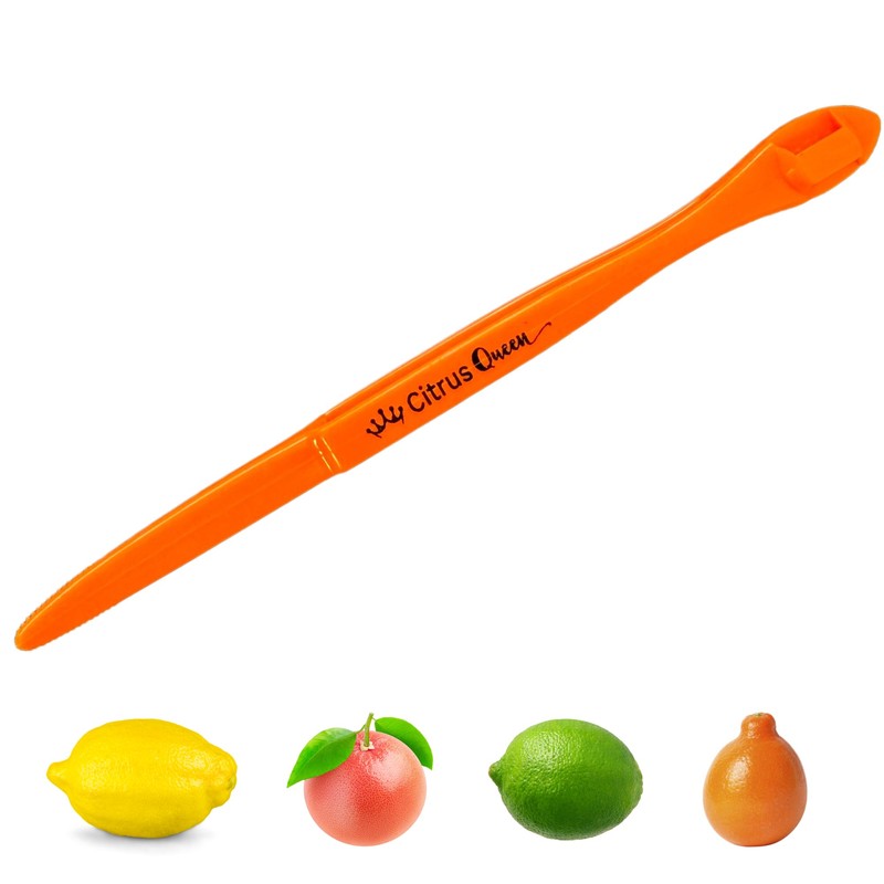 Citrus Queen 2-Pack Orange Peelers – Easy Citrus Remover Tool