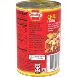 HORMEL Angus Beef Chili No Beans, 14 oz (Pack of 12)