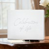Elegant​ ​​Funeral Guest Book & Memory Book for Memorial Service