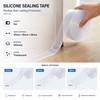 Silicone Door & Window Seal Strip for Gap Sealing –