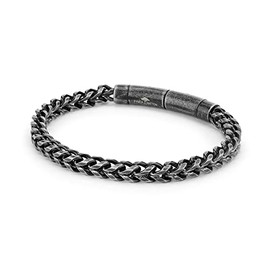 Fynch-Hatton Fox Tail Bracelet, Stainless Steel, none