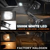 PM PERFORMOTOR 5Pcs Car White LED Interior Light Bulbs Combo