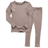 VAENAIT BABY Infant Toddler Kids Long Sleeve Modal Sleepwear Pajamas