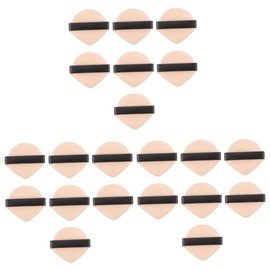 Healeved 21pcs Double-sided Powder Sponges for Wet and Dry Use Non Foundation Applicators Soft Texture for Smooth Application for Makeup and Loose Powder