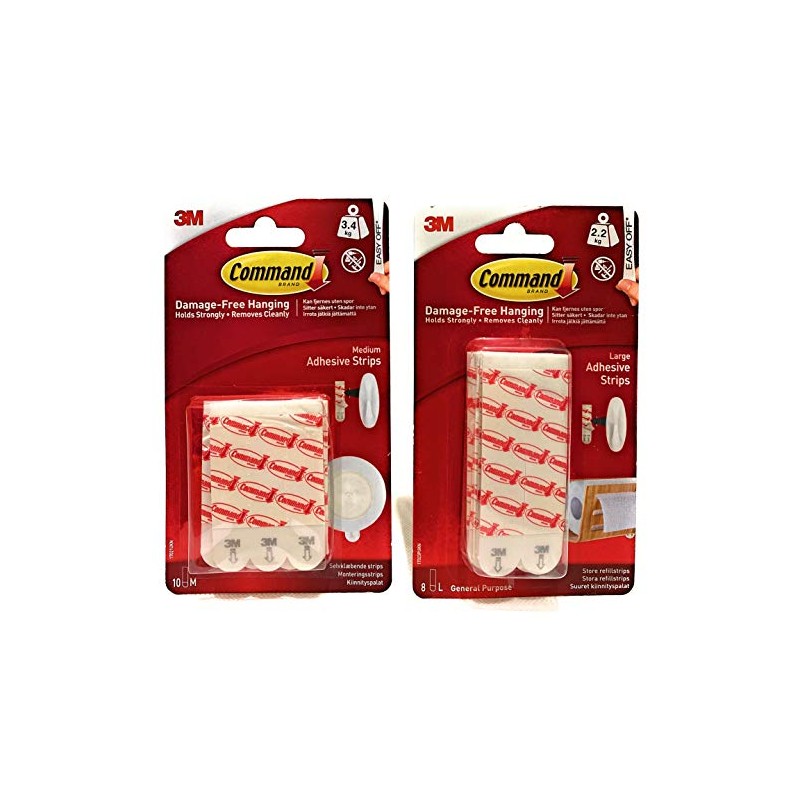 Command Mounting Refill Strips - Large, Pack of 1 (6