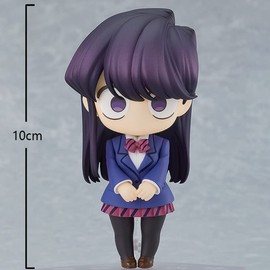 Jilijia Komi Can't Communicate Anime Figure Komi Shoko Q Version Action Figure 10CM PVC Changeable Head Movable Character Model for Home Decoration Gifts