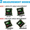 Digital Angle Finder with Electronic Laser Level,Rechargeable Inclinometer- 4-side Strong