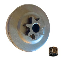 REDEEMX 3/8" 7T 7-Tooth Clutch Drum Chain Sprocket Bearing Compatible with Stihl 029 MS290 MS310 039 MS390 Chainsaws Parts 1125 640 2005