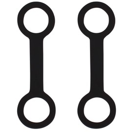 CERES CHILL Water Bottle Strap Handle Carrier fits 8oz to 40oz in Size, Silicone Strap Makes Any Bottle Handheld. for Runners & Joggers Anti Slip Grip & Drop Protection