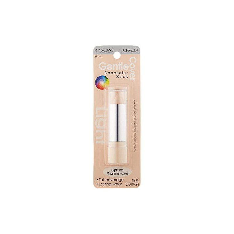 Physicians Formula Gentle Cover Concealer Stick, Light, 0.15 oz.