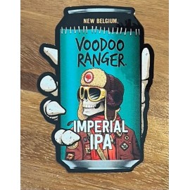 New Belgium Voodoo Ranger Imperial IPA Foil Sticker - NEW