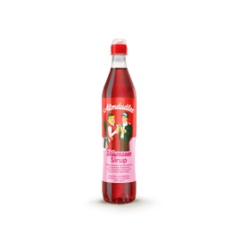 Almdudler Almdudler Skiwasser Sirup – 1 x 700 ml Himbeer-Zitrone Getränkesirup - ergibt ca. 7 Liter Limo - Skiwasser Limonade