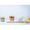 Hwagui - Personal Double Wall Glass Cup, Coffee Cup, Milk