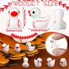Soulchen 50 Pcs mini Resin Baseball Ducks Mini Ducks Figurines