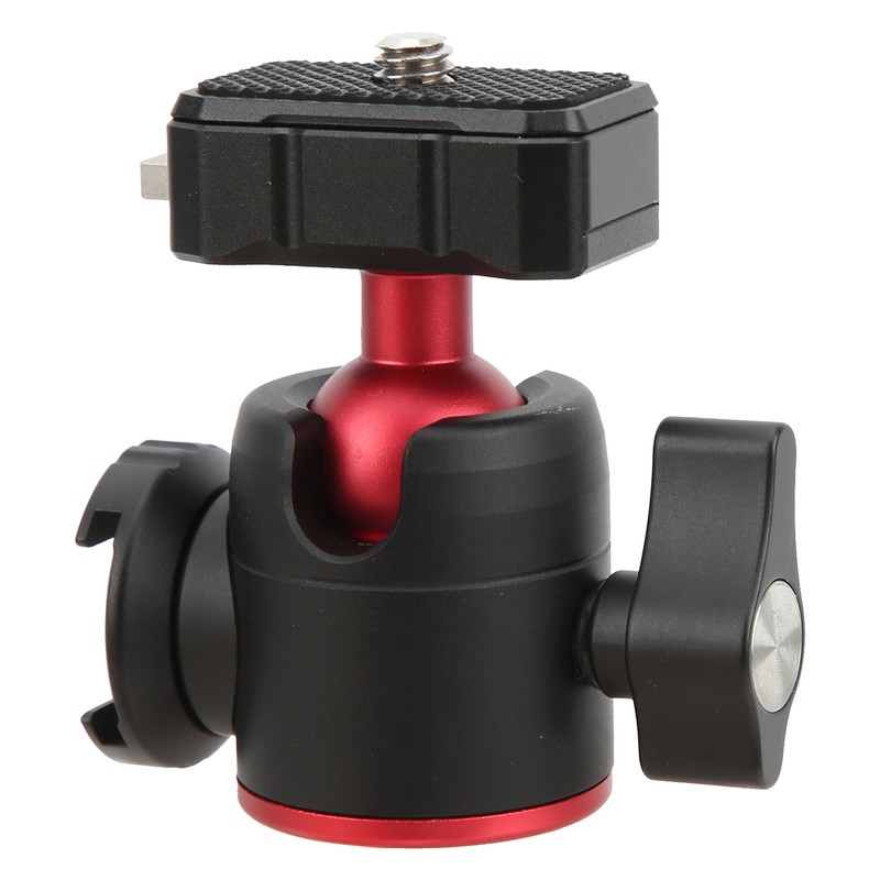 Tripod Ball Heads Metal 360 Degree Rotating with Cold Shoe