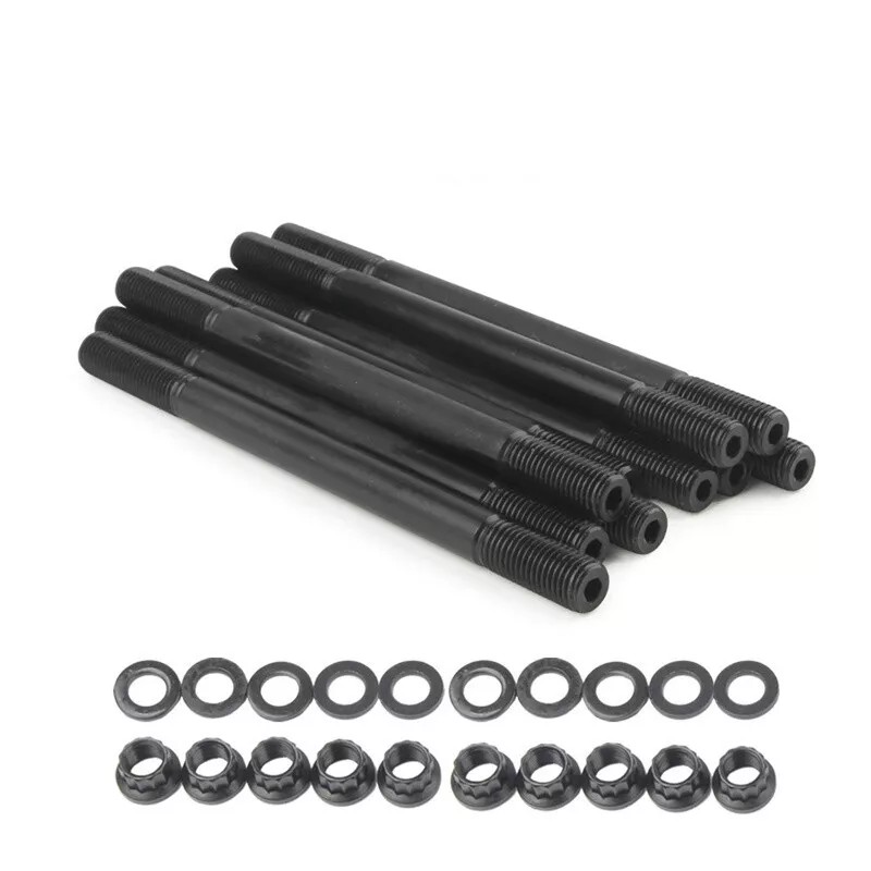 JONJEA Cylinder Head Stud Bolt Gasket Kit for Civic 1996-2000
