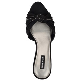 Nine West Women's LAIKE Heeled Sandal, Black 002, 11