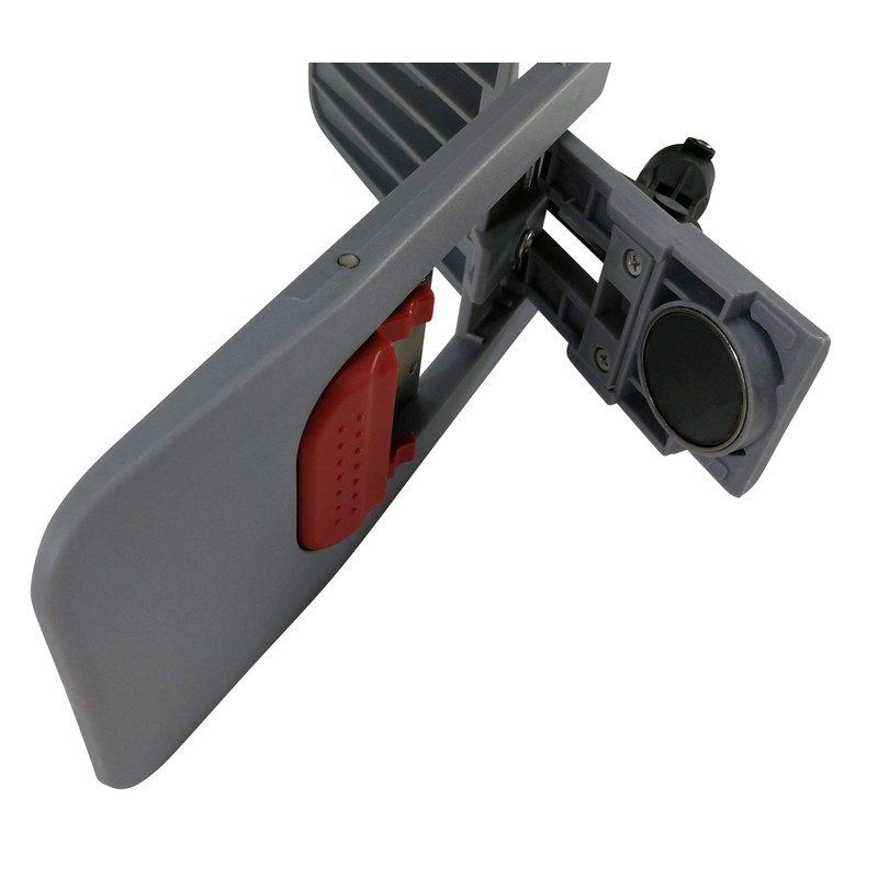 cleanSv Magic Click 50 cm Patentierter Mopphalter, Magnetklapphalter mit Aufrechtfunktion