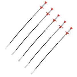 Ieron 5 PCS Claw grab, 60cm flexible and powerful grab, sewer excavator device with grapple, four-claw curved garbage hair excavator device