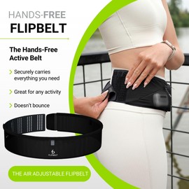 FlipBelt Air Adjustable - Black - MXL