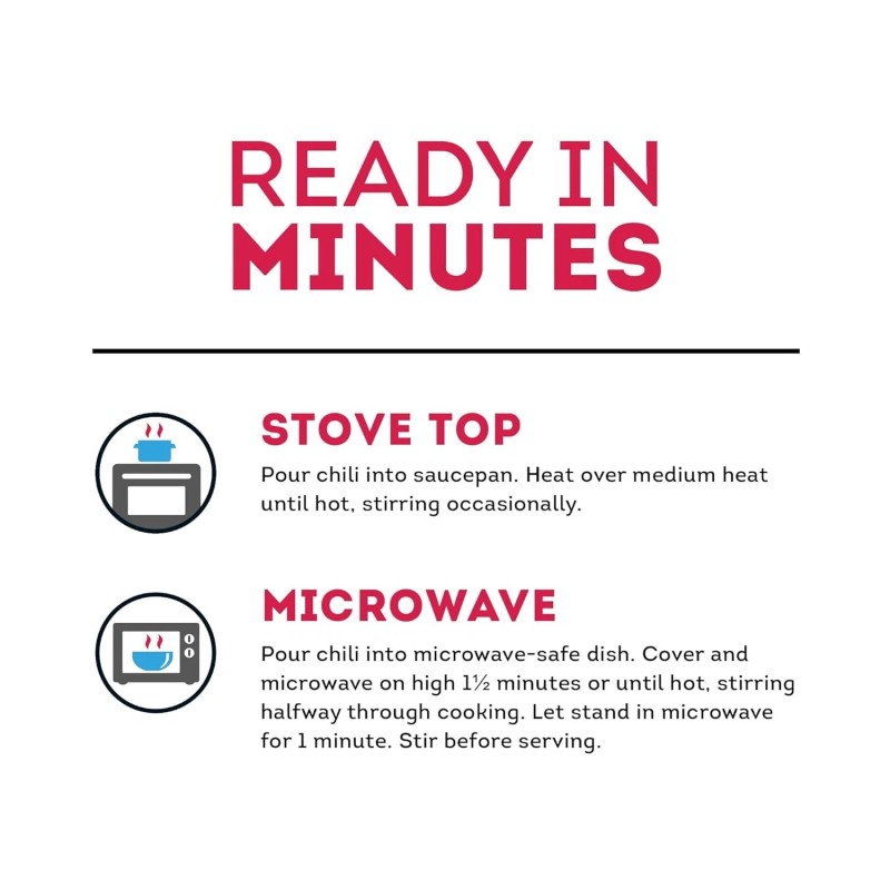 Wendy's Chili With Beans Canned Chili 15 oz.