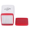 Fruit and Vegetable Speed Cutter with Push Plate Stainless Steel