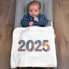 Azeeda 'Colourful 2025' Cotton Baby Blanket/Shawl (BY00039806)