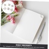 Operitacx 6pcs Notebook Journal with Ring Binding Pocket Note Pad