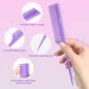 Rat Tail Comb Parting Comb：2Pcs Rat Tail Combs for Women，Fine