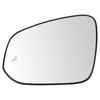 TRQ Left Mirror Glass Compatible with 2019-2021 Toyota RAV4