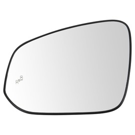 TRQ Left Mirror Glass Compatible with 2019-2021 Toyota RAV4