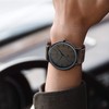 BEWELL Wooden Watches for Men Women Slim Analog Quartz Minimalist