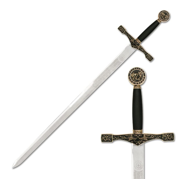 MASTER USA Trademark Gold King Arthur's #1 Premier Sword, 45.5-Inch Overall