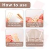 ChAusa 15 Pcs Bra Strap Holder Women's Adjustable Bra Strap