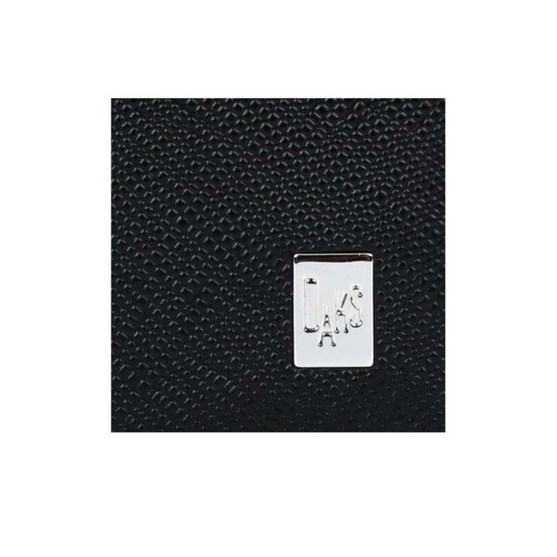 Daks (신세계센텀점)DBWA3F905BK 블랙 오션엠보 사선 체크라인 반지갑 (Shinsegae Centum City)
