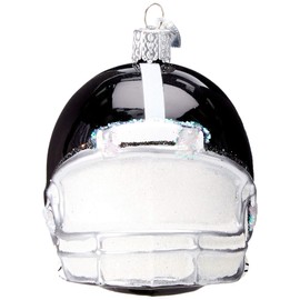 Old World Christmas Glass Blown Ornament Football Helmet (44109)
