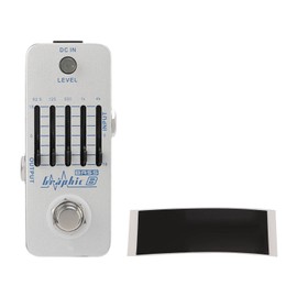 Bass 5 Band Equalizer Pedal Graphic B EQ Mini Single Effect Metal Instrument Accessories MEQ2