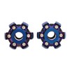 Pair of Motorcycle Wheel Front Fork Frame Slider Aluminum Alloy