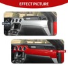 CheroCar for Mustang Center Console Dashboard Panel Trim Cover Kit