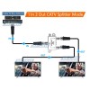 Unbranded/Generic 2 In 1 Out RF Coax CATV Combiner +