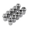 EVTSCAN 10Pcs ER20 Collet Set, with 3mm to 13mm Various