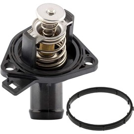 YMAUGP Engine Coolant Housing Thermostat Fits select Acura CSX, ILX, TSX, For Honda Civic 2006 2007 2008 2009 2010 2011 2012, CR-V 2007-2011 19301-RAF-003, 19301-RAF-004