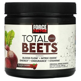 Force Factor Total Beets™, Original Drink Powder, Black Cherry, 7.1 oz (201 g)