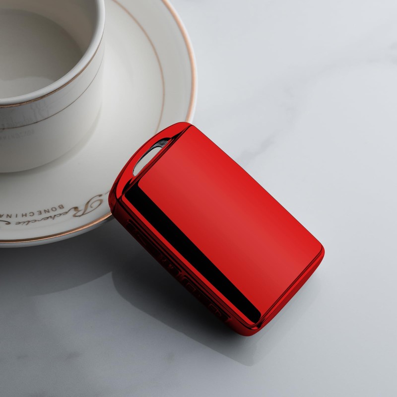 Tengare Mazda Fob Cover 2024 CX-5 CX-30 Red Key Protector