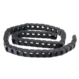 Cncルーターミル用1M黒プラスチックドラグチェーンケーブルキャリア 10mm x 15mm