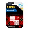 Scotch Removable Mounting Squares, Grey, 1 in. x 1 in.,