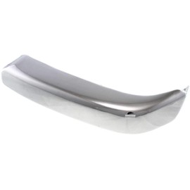 Garage-Pro Front, Driver Side Bumper End Compatible with 1998-2000 Toyota Tacoma Chrome