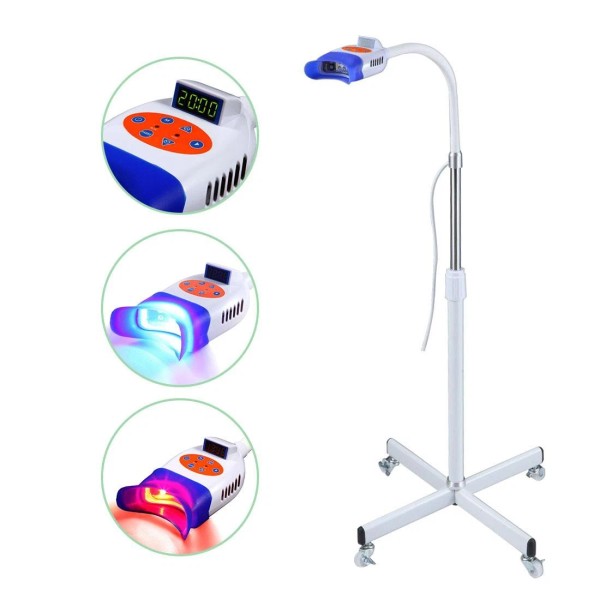 unbrand Teeth Whitening Machine with 10 Lamps Blue Red Light