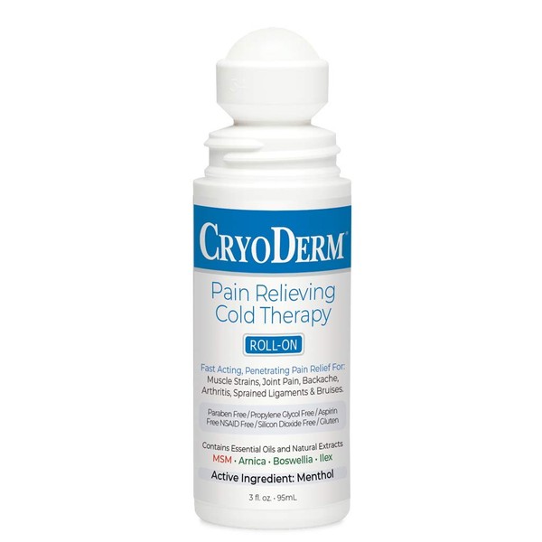CryoDerm Cold Therapy 3 oz Roll On